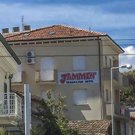 Jammin' Riccione Beach & Fun Hotel Exterior foto